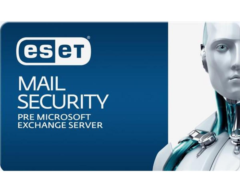ESET Mail Security pre MS Exchange Server - nová licencia s 2 ročným update pre 50-99 MBX