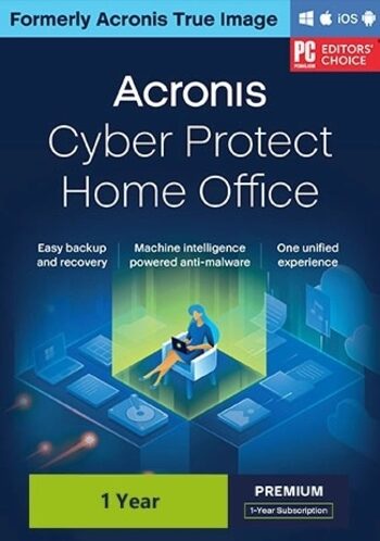 Acronis Cyber Protect Home Office Premium 1 Computer - 1 year subscription